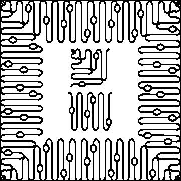 (image for) Coils and Ovals Border and Corner-L01902*